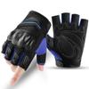 Guantes de Montañismo para Deportes al Aire Libre para Hombre de Medio Dedo Antideslizantes y Anticolisión Softshell Tácticos para Entrenamiento y Ciclismo Guantes de Dedo Largo