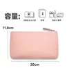 Bolsa de Almacenamiento con Cierre Automático Hermético, Bolsa para Labiales, Bolsa de Maquillaje, Billetera Pequeña Mini para Monedas, Bolsa de Almacenamiento para Cable de Datos de Auriculares con Cable