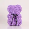 Urso de Rosa Eterna 25cm Urso de Espuma Rosa Criativo Caixa de Presente Presente Presente de Aniversário Urso de Abraço Boneca