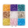 Cuentas de tubo de vidrio más vendidas transfronterizas, juegos de 3 mm y 6 mm, para colgantes de pulsera, manualidades, fabricación de joyas DIY y ensartado de cuentas