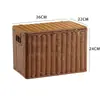 Cesta de Lavandería Estilo Nórdico con Tapa, Contenedor Grande para Ropa Sucia para Baño, Cesto de Lavandería por Wan Hongzhi