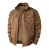 Otoño 2026 Amazon Moda Masculina Transfronteriza 3D Nueva Chaqueta Simple Elegante Colección de Abrigos de Moda Talla Europea