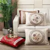 Funda de Almohada Jacquard Tradicional Elegante de Alta Precisión China Francesa Americana Transfronteriza Núcleo de Almohada Cojín Comercio Exterior Al por Mayor