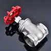 Válvula de compuerta roscada interna de acero inoxidable 201/304 Z15W-16P Grifo de calefacción Interruptor de agua corriente Válvula de contador de agua 4