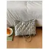 Bolso de Axila Transfronterizo para Mujer 2026 Nuevo Verano Exquisito Acolchado con Cadena Bolso de Hombro Gran Capacidad Bolso Cruzado Tipo Cubo