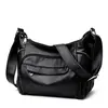 2026 Nuevo Bolso de Hombro para Mujer de Piel de Vaca de Primera Capa Bolso Cruzado de Moda para Mujeres de Mediana Edad Bolso de Gran Capacidad Multicapa