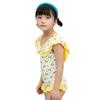 Trajes de baño para niñas de manga larga, primavera y verano 2024, para niñas, para niños grandes, para aguas termales, para entrenamiento profesional.