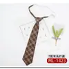 Corbata JK Japonesa Perezosa Estilo Universitario para Mujer, Sin Nudo Estudiante Ins Uniforme Escolar Accesorio, Corta Moderna
