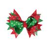 Sino de Natal tocando bonito arco headwear hairpin arco de Natal mini presente de Natal acessórios de flores