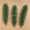 Planta de simulação pinho grama grama aquática agulha de pinho guirlanda de árvore de Natal decoração gradiente agulha de pinho Lagarta ramo de pinho