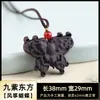 Venta al por mayor de fábrica Incienso de hierbas medicinales chinas en cuentas Estilo étnico Colgante decorativo Colgante de cuello con estambre de flor de calabaza de las Cinco Bendiciones para mujer