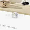 Aretes de Aleación de Titanio Grado Médico F316 con un Toque Exclusivo de Alta Gama, Brillantes Tachuelas para Cartílago de Circonia Corte Medusa, Tachuelas Irregulares para Hélice