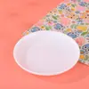 Al por mayor modelos grande, mediano y pequeño imitación porcelana redonda de plástico paleta de tinta paleta de colores pincel plato de tinta para caligrafía paleta de colores para pintura china tradicional