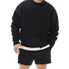 Sudadera de Primavera y Otoño para Hombre, Estilo Coreano, Sudadera Pulóver Juvenil Tallas Grandes, Chaqueta Casual Versátil de Moda para Hombre