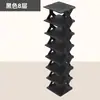 Prateleira de Sapatos Simples Multifuncional para Porta Economizadora de Espaço para Dormitório Costura em Camadas Prateleira de Armazenamento Personalizada Prateleira de Armazenamento de Plástico