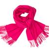 Nuevo invierno europeo y americano para hombres y mujeres, bufanda chal monocolor, venta al por mayor de fábrica, bufanda chal de imitación de cachemira de color sólido, afelpado