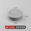 Caixa de Cabo de Plástico Espessada e Elevada 60mm Caixa de Gerenciamento de Cabos para Mesa de Computador de Escritório Tampa de Furo Passa-Fio Redondo para Mesa