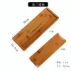 Bandeja Pequeña para Té, Bandeja de Madera para Juego de Té, Posavasos Individual para Taza de Té, Bandeja Pequeña de Madera para Taza de Té Doméstica, Bandeja para Snacks, Bandeja Pequeña Sencilla de Madera