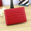Funda popular para licencia de conducir ultradelgada con patrón de cocodrilo, artículo original, Portatarjetas universal para certificado de conducir