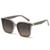 Gafas de Sol de Moda de Gama Alta para Hombre con Montura Grande GM Cuadradas para Rostro Despejado Gafas de Sol con Protección Solar para Mujer Estilo Celebridad de Internet ins Sensación de Gama Alta