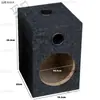 Caja Acústica de Madera Modificación de Rendimiento Audio para Coche Altavoz de 9 Pulgadas 8 Pulgadas Caja de Madera Caja Vacía Caja de Subwoofer Pasivo Leidezhu