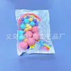 Nuevo Set de Decoración de Pastel Arcoíris de 25 Piezas Macarrón Amarillo Verde Azul Rosa Bolas para Pastel y Arcoíris Estéreo
