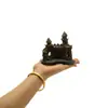 Castelo Real Pequeno Antigo Aquário Artesanato de Resina Enfeites Tanque de Peixes Decoração de Paisagismo Resina de Simulação Caixa para Répteis