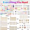 Traje de joyería transfronteriza de arcilla polimérica suave de 72 colores Amazon mismo hecho a mano DIY accesorios para pulsera cuentas coloridas