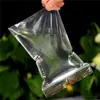 Bolsa Transparente Selladora Bolsa Selladora de Alimentos Bolsa Pequeña Auto Sellable A Prueba de Humedad A Prueba de Polvo Bolsa Selladora de Empaque Doble Capa 10C