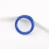 Anillos de Resorte Pintados de Colores, Anillos Abiertos, Accesorios para Bolsos DIY, Broches Colgantes, Llaveros, Pulseras en Stock