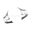 Adecuado para Peugeot 2008 lentejuelas para volante 6 puntos y 3.9 puntos ABS plata plata brillante 2008 modificación interior