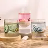 Vela Aromática de Gelatina Cristal do Oceano Lembrança Velas de Aniversário Decoração Vela de Gelatina Transparente Sem Fumaça Forma Transparente Vela de Gelatina Transparente Feita à Mão