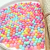 Contas para Macarrons Não Porosas DIY Cola de Creme Resina Acessórios para Capa de Celular Bolas Plásticas Coloridas Material de Preenchimento Pérola