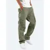 Pantalones cargo de verano nuevos para hombre en stock, estación independiente europea y americana, comercio exterior, cordón, multibolsillos, casual, largos