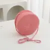 Bolsita Pequeña Linda de Verano para Niños Bolso Nuevo para Mujer Celebración en Línea Monedero de Moda Bolso de Paja Bolso Cruzado de Viaje para Bebé Moderno