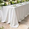 Mantel Blanco con Tela Perlada, Nuevo Modelo 2026, Lujo Ligero, Gama Alta, Elegante Mantel Rectangular de Satén para Hotel