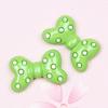 Grandes Accesorios de Resina con Lazo de Lunares diy Accesorios para Tocado de Niños Parche de Dibujos Animados de Joyería Creativa para Carcasa de Teléfono Móvil