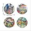 Patrón de Posavasos de Mandala Más Vendido de Amazon Resistente al Calor Posavasos de Madera Set de Accesorios para Cocina Restaurante Bar Transfronterizo