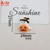 Serie de Halloween Transfronteriza Accesorios Hechos a Mano DIY de Pegamento Cremoso y Resina, Adornos para el Cabello, Colgantes, Pinzas para el Cabello y Parches