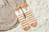 Calcetines de Coral de Dibujos Animados Invierno para Mujer Lindos con Felpa Plus Espesados Calcetines para Dormir Calcetines de Toalla para el Piso Calcetines Calientes para Adultos