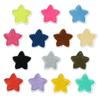 Parches No Adhesivos Bordados por Computadora: Corona, Estrella de Cinco Puntas, Corazón, Bombilla, para Chaquetas de Plumas, Parches de Tela Hechos a Mano para Manualidades