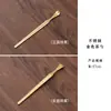 Pá de Chá de Metal Estilo Chinês Vintage, Ferramenta de Chá Doméstica, Conjunto de Seis Peças para Acessórios de Chá, Colher de Chá, Bandeja de Chá, Design Criativo e Simples