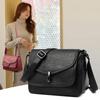 Bolsa Feminina Transfronteiriça 2024 Nova Bolsa para Mulheres de Meia-idade Estilo Coreano Simples Bolsa de Ombro Transversal Bolsa de Mão Atmosférica Tendência para Mãe