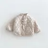 Ropa de Algodón de Osito Lindo para Bebé Niños Dibujos Animados Terciopelo Piel de Melocotón Acolchada Ropa de Algodón con Más Terciopelo Chaqueta de Invierno para Niños zdw6704