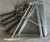 Andamio Móvil Soporte Triangular Juego Completo de Varillas Reforzadas Trípode de Andamio Varilla de Soporte Diagonal Grande Accesorios para Andamios