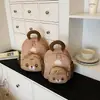 Mochila Infantil para Niños y Niñas de Jardín de Infancia, Bolso de Lona con Lindos Diseños de Conejito y Oso de Dibujos Animados, Mochila Escolar para Estudiantes