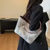 Bolso Tote de Moda para Mujer 2025 Nueva Moda Bolso de Hombro Único para Debajo del Brazo Gran Capacidad Retro Casual Versátil Moderno Bolso Grande