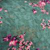 Tecido Estampado Liso de Cetim Tingido Estilo Chinês Novo para Saias e Calças Cheongsam Femininas de Primavera e Verão