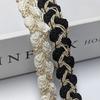 Fábrica en stock Accesorios de encaje estilo Chanel Ingredientes de ropa Tejido Hecho a mano DIY Ropa Tapeta Puño Joyería