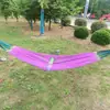 Hamaca Hilo de Hielo Columpio Transpirable Cama de Campaña Malla Pequeña Individual Doble Antivuelco Viaje Camping Alta Capacidad de Carga